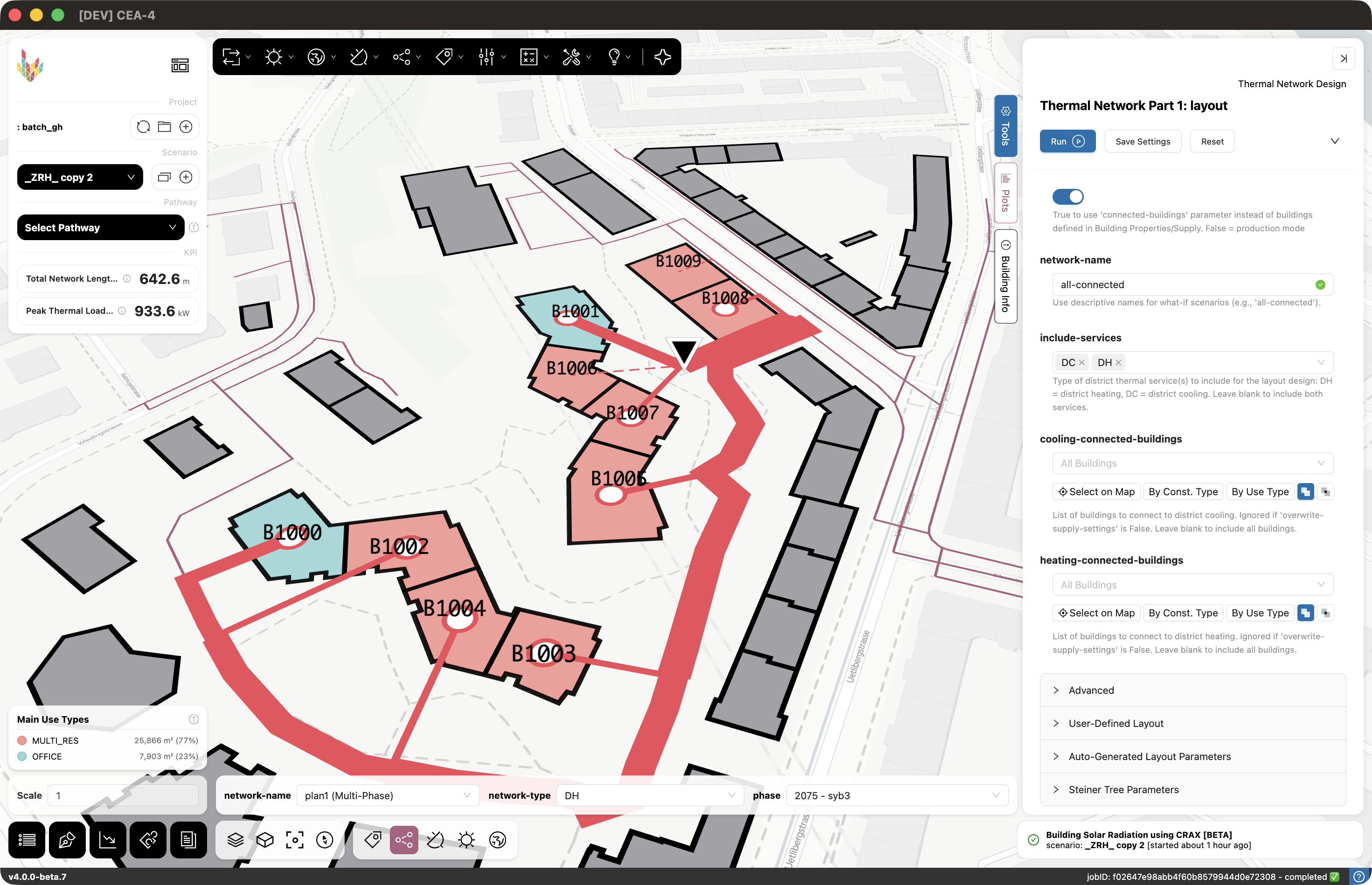 CEA-4 Pro — scenario view